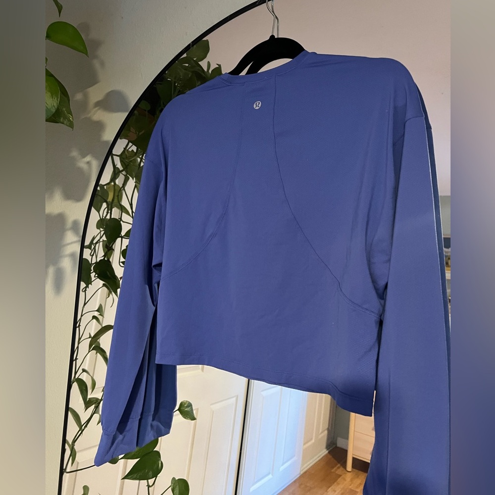 lululemon athletica crop long sleeve